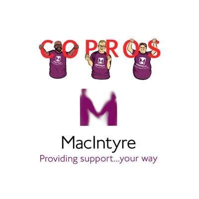 The Co-Pros are a group @meetmacintyre that is made up of people who draw on our support, staff members, family representatives and members of L.D.E.