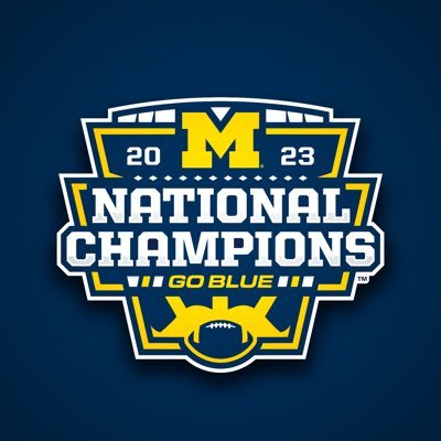 2023 NATIONAL CHAMPIONS #GoBlue
