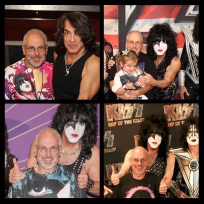 KISS/Paul Stanley FANATIC Since 1976 @ Age 12. Kiss Is 2nd Only To My Wife of 41! Years, My Two Daughters and 5 GrandChildren. #KISSARMY78#KissNavy17/18