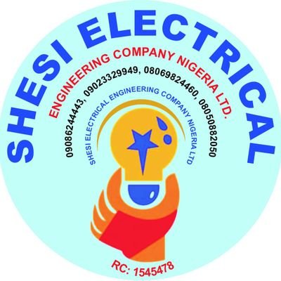 Shesi Electrical Engineering company Nigeria Ltd, best of Electrical work👉🏽
Call us on: ☎️09086244443, 09023329949, 08050882050