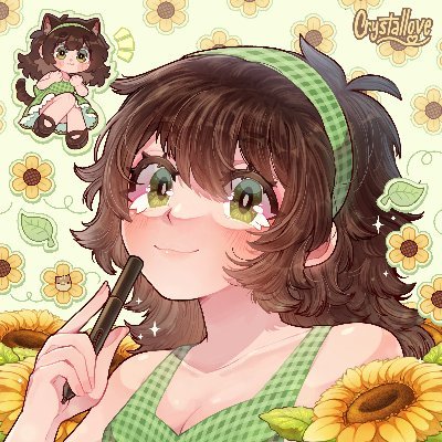 Crystallove 🌻 COMMISSIONS OPEN 🌻さんのプロフィール画像