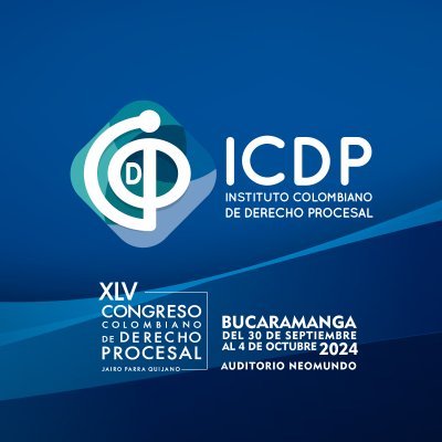 El Instituto Colombiano de Derecho Procesal tiene por objeto el estudio, divulgación, perfeccionamiento y desarrollo del Derecho Procesal en general.