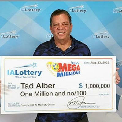 $1m latest lottery winner and using some part of it to help the society pay off their credit card debt due to inflation and some other things.