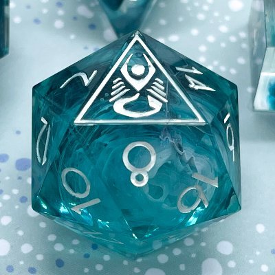 ScorpioDice's profile picture. by etluthia, quarantine made me do it 🦂 dice maker from germany

•every single die is handmade, polished and inked by myself•