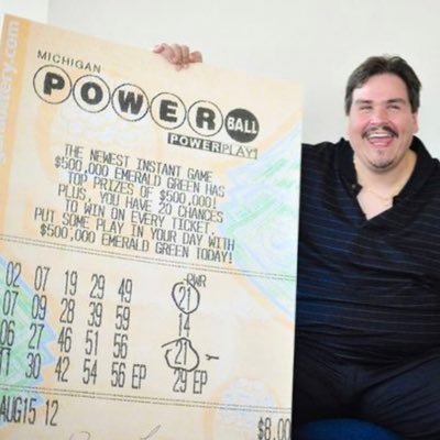$337 million power ball jackpot winner. I’m giving out money to people here and helping them with their bills as much as I can.