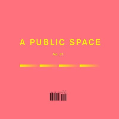 Independent publisher of the literary magazine + A Public Space Books. Host of #APStogether.