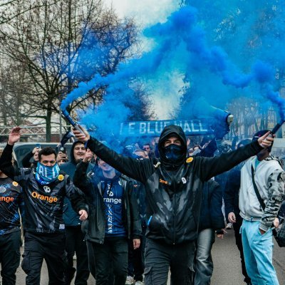 Compte twitter des Ultras Le BlueWall du club KarmineCorp de Clermont-Ferrand #KCORP