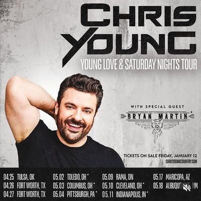 New album Young Love & Saturday Night Out 3/22!