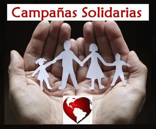 CAMPAÑAS SOLIDARIAS fue creado para promover y difundir pedidos u ofrecimientos solidarios específicos.
MUCHAS GRACIAS A TODOS LOS CORAZONES SOLIDARIOS x RT!!!