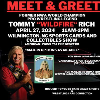 Making connections with fans and wrestlers through wrestling cards! Every card has a story and we want to hear them.