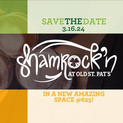 Shamrock’n at Old St. Pats 🍀 3/16 11am-4:30pm Lively music, food, drinks, kids activities & much more