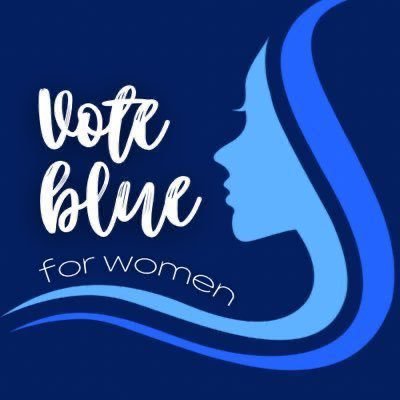Vote BLUE like your life depends on it. If you’re a woman, it just might. 🌊 🌊 🌊