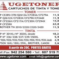 CARTUCHOS TONER Y TINTA (@ugetoner) 's Twitter Profile