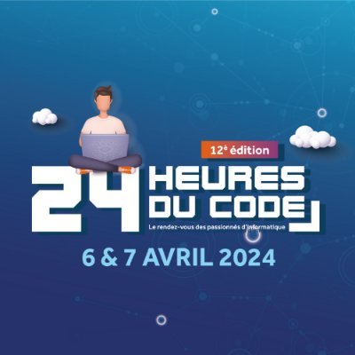 #Hackathon organisé par l'ENSIM & la Ruche Numérique
Le #RDV des passionné(e)s de #programmation informatique !

12e édition les 6 et 7 Avril 2024 #24hducode