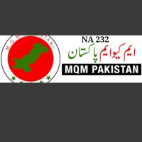NA 232 - PS 90 MQM Pakistan(@NA232MQMP) 's Twitter Profile Photo