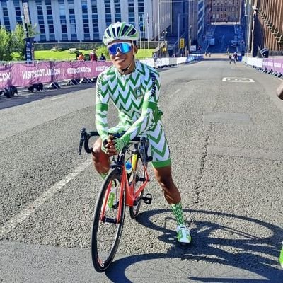 Road and Track cyclist 🚴♀️..
Nigeria ch Elite silver🥈🚴♀️
2019 African ch Track Junior Sprint Silver 🥈🚴♀️
Medalist National Sport Festival 🇳🇬🚴♀️