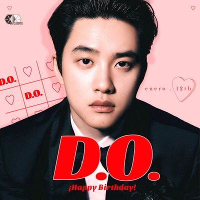 Dedicated to singer & actor Doh Kyungsoo (D.O.), belonging to the Argentinian EXO FanClub 'Two Moons' @Exo_Argentina [FB & IG (do_argentina) as main page]