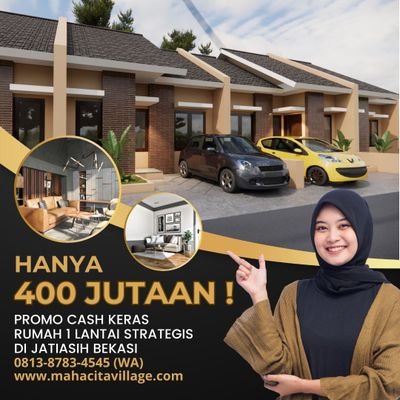 Beli RUMAH Auto UNTUNG | Type 50 Jatiasih Hanya 400 jutaan