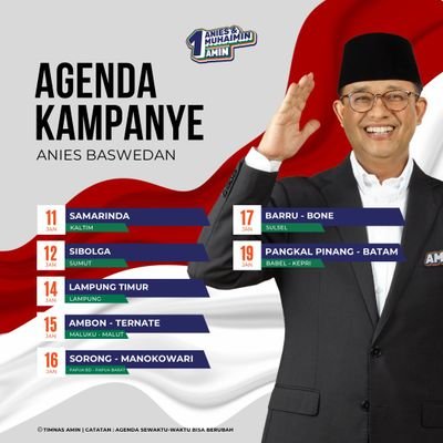 Serentak Setiap Jam 1 Siang
Share 1 Program Anies-Muhaimin dan
Mention 1 Orang yang belum dukung AMIN di Twitter 🦉