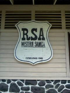 RSAClubSamoa's profile picture. The RSA Club located in Apia, Samoa. Follow us on FB and Twitter for updates and specials. Home of the Happy Juice Jug Mix and V-Bomb!