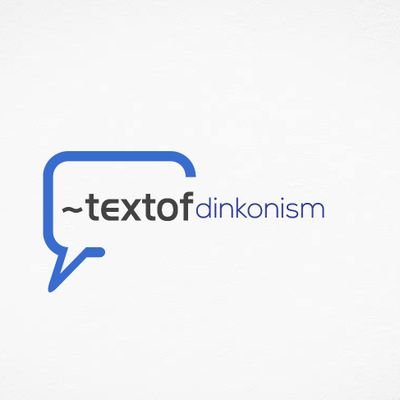 textofdinkonism's profile picture. ~ unconventional text