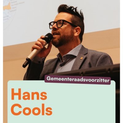 HansCools3's profile picture. Trotse papa van Cyriel&Modest (24w5d) Gemeenteraadsvoorzitter Temse tweet in eigen naam