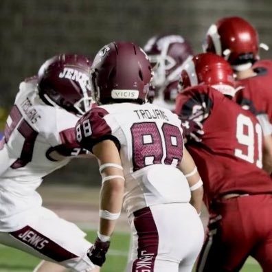 TommyhSanders's profile picture. Jenks High School 2027 | 5'8" 185lbs | MLB/FB/TE | 4.0 GPA | 737-268-5784