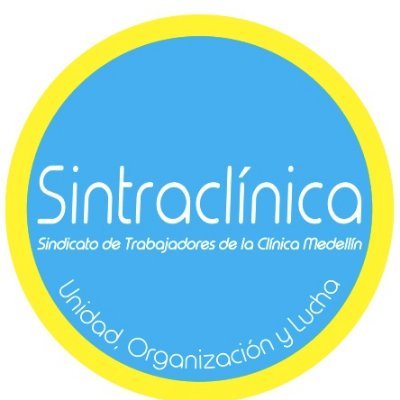 SINDICATO MAYORITARIO DE LA CLINICA MEDELLIN ANTIOQUIA COLOMBIA.
REPRESENTANTE LEGAL DE TODOS LOS TRABAJADORES