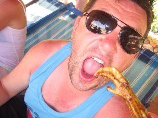 rotund one, sport lover, victorias finest, collingwood tragic, all round nice guy, food critic and chef.
