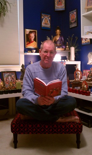 Jim Hall is semi-retired and loves to make a Dharma lesson out of everyday situations. He loves to teach as well as fill Buddha statues and make prayer beads.