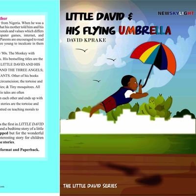 David Kprake is a creative writer of storybooks with good morals, especially for children. He started his writing career in the '80s.
https://t.co/VP4ilR3nLZ