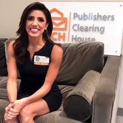 PROUDLY AN American woman working for publisher clearing house sweepstakes