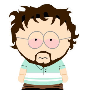 Amateur Twittererererererer. My avatar is not a South Park character. It's a caricature of me, back when I was still handsome.