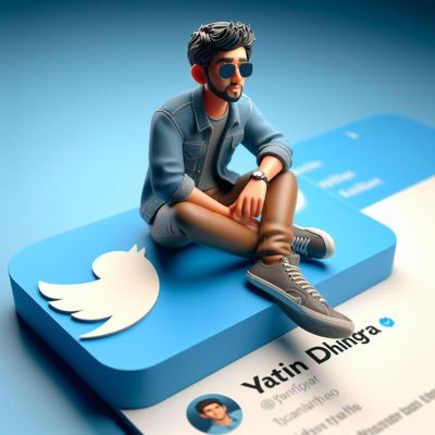 eyeyatin's profile picture. "      Don’t judge me by tweets, judge me by my retweets🙃." CA Finalist📚 Instagram : @iamyatindhingra