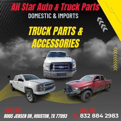 We sell all types of spare parts: engines, transmissions, doors, fenders, etc.
All for: 🔴Ford 🔴Chevy 🔴Dodge 🔴Nissan 🔴Toyota
​
​☎️ 832 884 2983