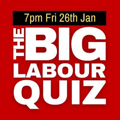 Get ready for the Big Labour Quiz. Your opportunity to test your knowledge & win the Big Labour Quiz trophy - guided by our big-name hosts!