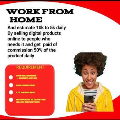 Can you work online just by recommending digital products to the people that needs it and get paid 50% in commission