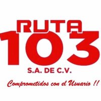 Ruta 103 S.A de C.V.(@CoalicionR103) 's Twitter Profile Photo