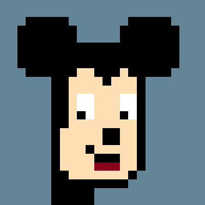 A 1,928 NFT collection celebrating the original 1928 Mickey Mouse copyright entering into the Public Domain reimagined in the CryptoPunks art style.