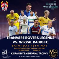 TRFC Legends vs. Wirral Radio FC(@TRFCLegends) 's Twitter Profileg