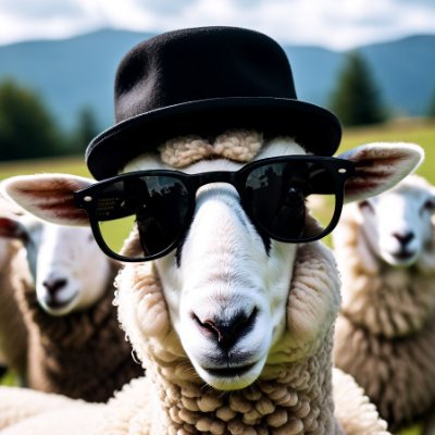 Mouton né en 80, préférant les animaux aux humains, et pas là pour être sérieux. Have fun & sheep on you ☮️