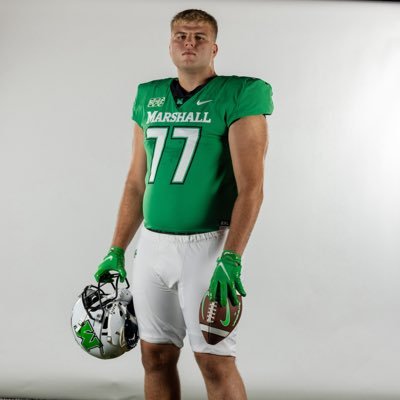 6’7 315lb class of 2023 OL Football & Basketball•GAHS•1st Team All-Ohio Football & Tri-State • All-Ohio Basketball   @HerdFB 🟢⚫️🦬