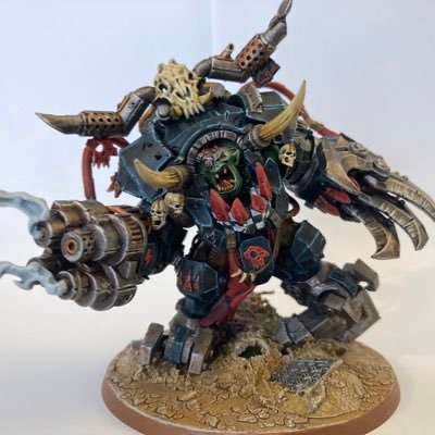 I’m a father, husband and geek. I love Warhammer 40k and play Orks and Grey Knights. This account is just to show my questionable painting.