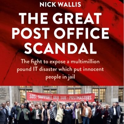 Broadcast journalist. Author of ‘Depp v Heard: the unreal story’ and ‘The Great Post Office Scandal’. DMs open.