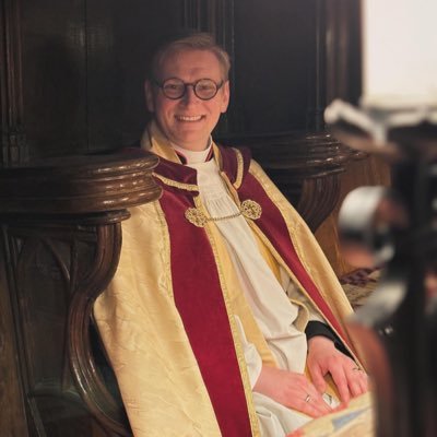 Craig Huxley-Jones, priest, Canon Precentor of @gloscathedral