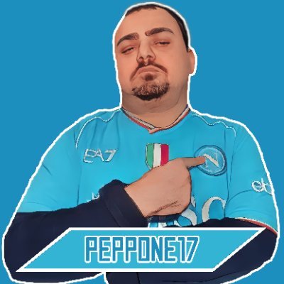 🔴 Youtube (Peppone17, 17.534 k)
🟣 Twitch (Pepponetwitch, 8.232 k)
⚫ TikTok (Peppone1789, 2.165 k)
● Napoli Supporter 💙🤍 & Videogiocatore 🎮