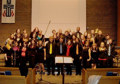 We are the UWEC Gospel Choir! We love God, music, and combining the two to make an awesome kind of worship. :D