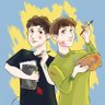 dnp_art's profile picture. Sharing the beautiful Dan and Phil art everyone creates 🩵 layout by @koyalime 💛