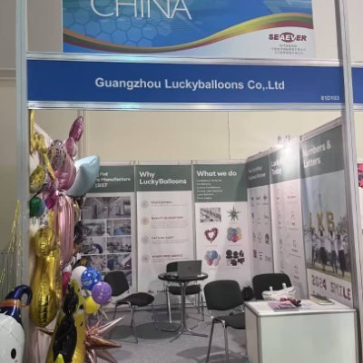 Hello，everybody，I come from luckyballoons company which is a foil and latex balloons business company，owning its factir.I hope I will develop with you.