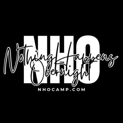 Trademarked brand nhoheavycamp@gmail.com|#NHO #NothingHappensOvernight®